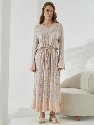 Купить Туника макси с длинным рукавом SEVIM 15148 в Украина в Lingerie.ua - Одяг для дому та відпочинку, Фото 5