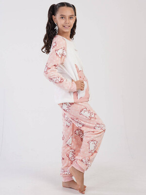 Купить Плюшевый теплый домашний комплект VIENETTA KIDS 3040290263 в Украина в Lingerie.ua - Одяг для дому та відпочинку, Фото 6