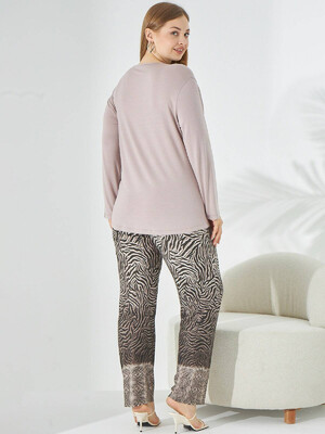 Купить Комплект из вискозы с длинным рукавом SEVIM 15460 в Украина в Lingerie.ua - Одяг для дому та відпочинку, Фото 2