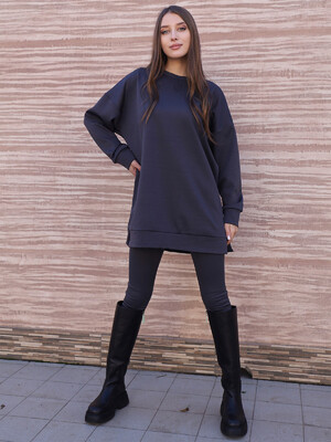 Купить Трикотажные леггинсы с начесом LINGERIE 170685 в Украина в Lingerie.ua - Одяг для дому та відпочинку, Фото 2