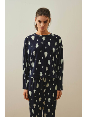 Купить Хлопковый комплект с длинным рукавом HAYS 27347 в Украина в Lingerie.ua - Одяг для дому та відпочинку, Фото 2