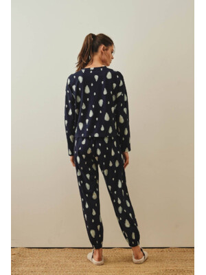 Купить Хлопковый комплект с длинным рукавом HAYS 27347 в Украина в Lingerie.ua - Одяг для дому та відпочинку, Фото 10