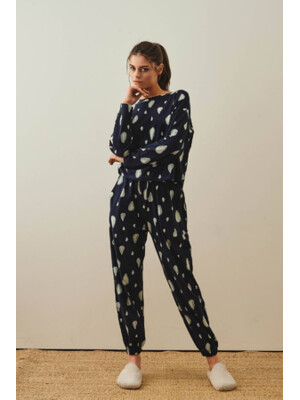 Купить Хлопковый комплект с длинным рукавом HAYS 27347 в Украина в Lingerie.ua - Одяг для дому та відпочинку, Фото 9