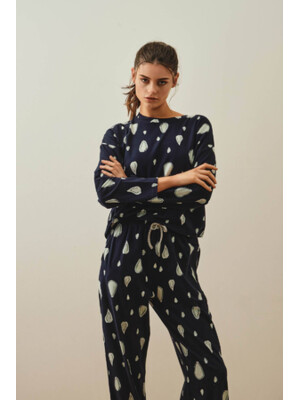 Купить Хлопковый комплект с длинным рукавом HAYS 27347 в Украина в Lingerie.ua - Одяг для дому та відпочинку, Фото 7