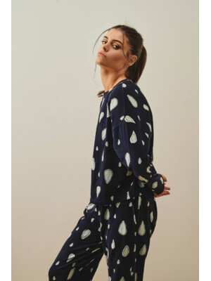 Купить Хлопковый комплект с длинным рукавом HAYS 27347 в Украина в Lingerie.ua - Одяг для дому та відпочинку, Фото 6