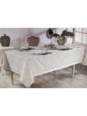 Купить Скатерть с кружевным полотном и салфетками   MAISON D`OR Marinella  в Украина в Lingerie.ua - Одяг для дому та відпочинку, Фото 3