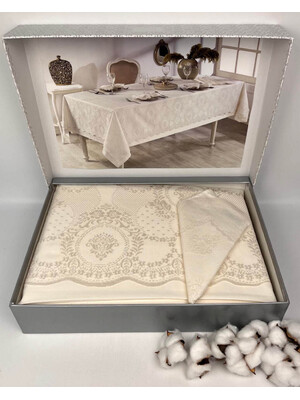 Купить Скатерть с кружевным полотном и салфетками   MAISON D`OR Marinella  в Украина в Lingerie.ua - Одяг для дому та відпочинку, Фото 4