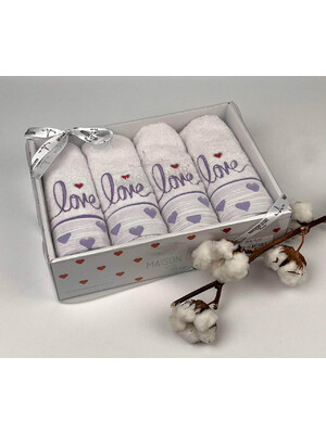 Купить Набор махровых полотенец  MAISON D`OR Maylin  в Украина в Lingerie.ua - Одяг для дому та відпочинку, Фото 2