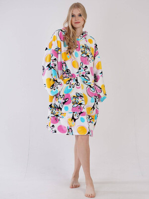 Купить Плюшевое худи плед с капюшоном VIENETTA 3051160298 в Украина в Lingerie.ua - Одяг для дому та відпочинку, Фото 3