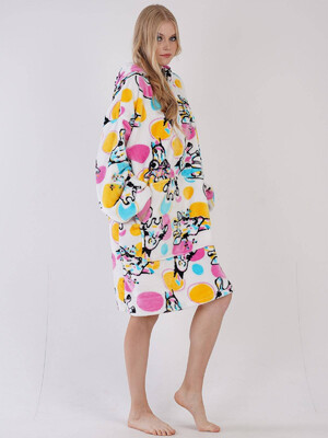 Купить Плюшевое худи плед с капюшоном VIENETTA 3051160298 в Украина в Lingerie.ua - Одяг для дому та відпочинку, Фото 5