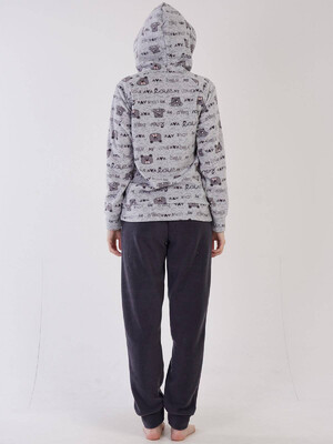 Купить Флисовый костюм с капюшоном VIENETTA 3041830301 в Украина в Lingerie.ua - Одяг для дому та відпочинку, Фото 6