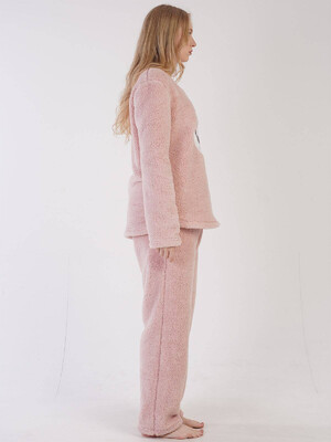 Купить Теплая плюшевая женская пижама VIENETTA 3060460000 в Украина в Lingerie.ua - Одяг для дому та відпочинку, Фото 2