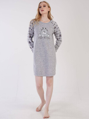 Купить Флисовая туника с длинным рукавом VIENETTA 3041810301 в Украина в Lingerie.ua - Одяг для дому та відпочинку, Фото 5