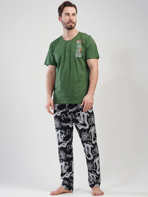 Купить Трикотажна піжама зі штанами VIENETTA MAN 1114281223 в Украина в Lingerie.ua - Одяг для дому та відпочинку, Фото 4