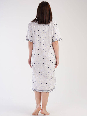 Купить Хлопковая ночная сорочка большого размера VIENETTA 3032201009 в Украина в Lingerie.ua - Одяг для дому та відпочинку, Фото 2