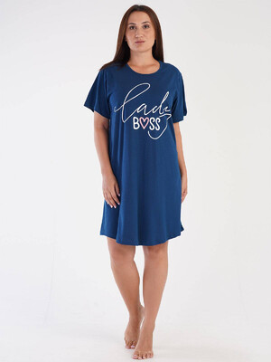 Купить Хлопковая туника с карманами VIENETTA 3070090000 в Украина в Lingerie.ua - Одяг для дому та відпочинку, Фото 1