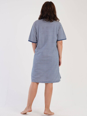 Купить Хлопковая ночная сорочка с коротким рукавом VIENETTA 3051001913 в Украина в Lingerie.ua - Одяг для дому та відпочинку, Фото 4