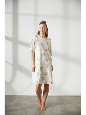 Купить Хлопковая туника большого размера HAYS 36146 в Украина в Lingerie.ua - Одяг для дому та відпочинку, Фото 14