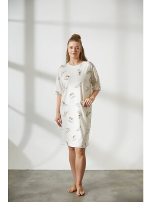 Купить Хлопковая туника большого размера HAYS 36146 в Украина в Lingerie.ua - Одяг для дому та відпочинку, Фото 13