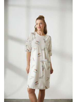 Купить Хлопковая туника большого размера HAYS 36146 в Украина в Lingerie.ua - Одяг для дому та відпочинку, Фото 10