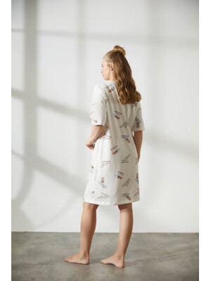 Купить Хлопковая туника большого размера HAYS 36146 в Украина в Lingerie.ua - Одяг для дому та відпочинку, Фото 9