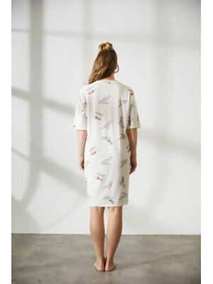 Купить Хлопковая туника большого размера HAYS 36146 в Украина в Lingerie.ua - Одяг для дому та відпочинку, Фото 4