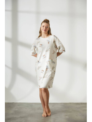 Купить Хлопковая туника большого размера HAYS 36146 в Украина в Lingerie.ua - Одяг для дому та відпочинку, Фото 3