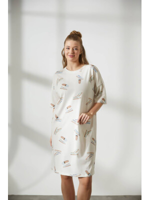 Купить Хлопковая туника большого размера HAYS 36146 в Украина в Lingerie.ua - Одяг для дому та відпочинку, Фото 15