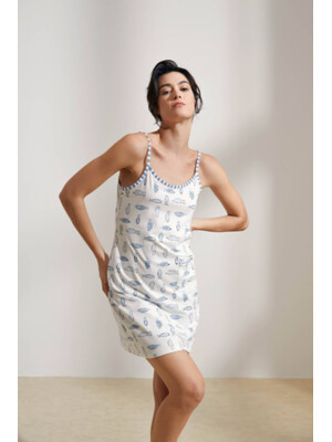 Купить Бавовняна туніка на тонких бретельках HAYS 36182 в Украина в Lingerie.ua - Одяг для дому та відпочинку, Фото 8