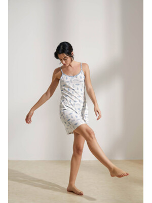 Купить Бавовняна туніка на тонких бретельках HAYS 36182 в Украина в Lingerie.ua - Одяг для дому та відпочинку, Фото 5