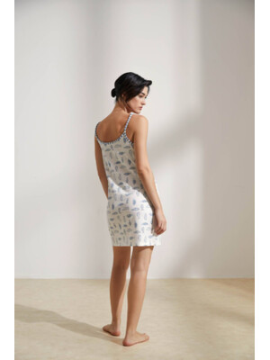 Купить Бавовняна туніка на тонких бретельках HAYS 36182 в Украина в Lingerie.ua - Одяг для дому та відпочинку, Фото 3