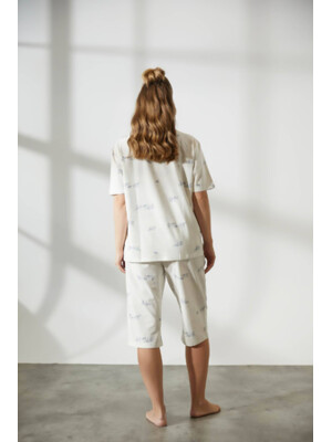 Купить Хлопковый комплект из футболки и капри HAYS 36248 в Украина в Lingerie.ua - Одяг для дому та відпочинку, Фото 2