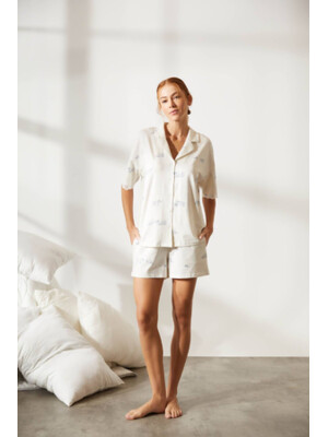 Купить Хлопковая женская пижама с шортами HAYS 36428 в Украина в Lingerie.ua - Одяг для дому та відпочинку, Фото 1