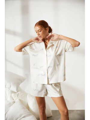 Купить Хлопковая женская пижама с шортами HAYS 36428 в Украина в Lingerie.ua - Одяг для дому та відпочинку, Фото 2