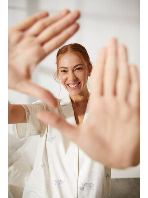 Купить Хлопковая женская пижама с шортами HAYS 36428 в Украина в Lingerie.ua - Одяг для дому та відпочинку, Фото 12