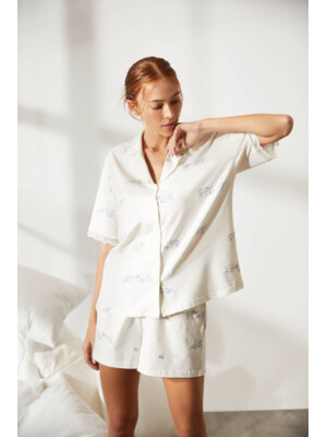 Купить Хлопковая женская пижама с шортами HAYS 36428 в Украина в Lingerie.ua - Одяг для дому та відпочинку, Фото 8