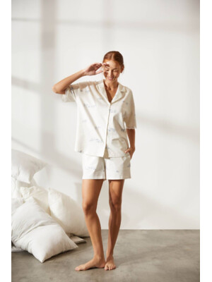 Купить Хлопковая женская пижама с шортами HAYS 36428 в Украина в Lingerie.ua - Одяг для дому та відпочинку, Фото 7