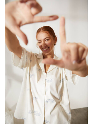 Купить Хлопковая женская пижама с шортами HAYS 36428 в Украина в Lingerie.ua - Одяг для дому та відпочинку, Фото 14