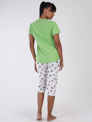 Купить Хлопковый комплект с капри VIENETTA 3100010158 в Украина в Lingerie.ua - Одяг для дому та відпочинку, Фото 7