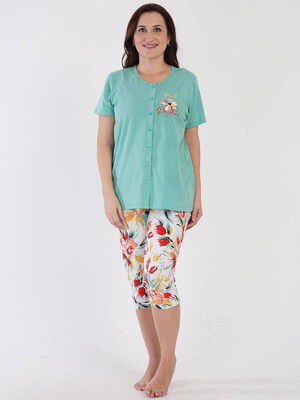 Хлопковый комплект с капри VIENETTA 3100167519