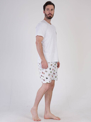 Купить Хлопковый комплект с шортами VIENETTA MAN 3100060158 в Украина в Lingerie.ua - Одяг для дому та відпочинку, Фото 4