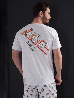 Купить Хлопковый комплект с шортами VIENETTA MAN 3100060158 в Украина в Lingerie.ua - Одяг для дому та відпочинку, Фото 6