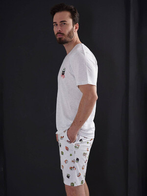 Купить Хлопковый комплект с шортами VIENETTA MAN 3100060158 в Украина в Lingerie.ua - Одяг для дому та відпочинку, Фото 9