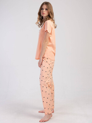 Купить Хлопковый комплект с брюками VIENETTA 3100691929 в Украина в Lingerie.ua - Одяг для дому та відпочинку, Фото 3