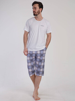 Купить Хлопковый комплект с капри VIENETTA MAN 3101000478 в Украина в Lingerie.ua - Одяг для дому та відпочинку, Фото 2