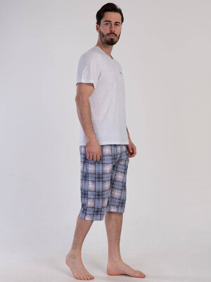 Купить Хлопковый комплект с капри VIENETTA MAN 3101000478 в Украина в Lingerie.ua - Одяг для дому та відпочинку, Фото 3