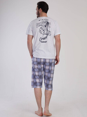 Купить Хлопковый комплект с капри VIENETTA MAN 3101000478 в Украина в Lingerie.ua - Одяг для дому та відпочинку, Фото 5