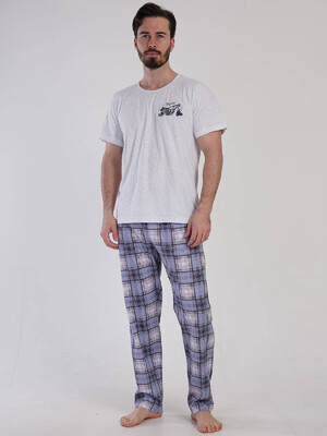 Купить Хлопковый комплект с брюками VIENETTA MAN 3100990478 в Украина в Lingerie.ua - Одяг для дому та відпочинку, Видео