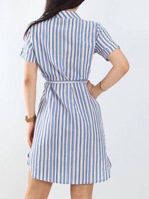 Купить Платье рубашка в полоску JEN 03449 в Украина в Lingerie.ua - Одяг для дому та відпочинку, Фото 2