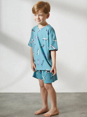 Купить Хлопковый комплект с коротким рукавом HAYS 36259 в Украина в Lingerie.ua - Одяг для дому та відпочинку, Фото 2